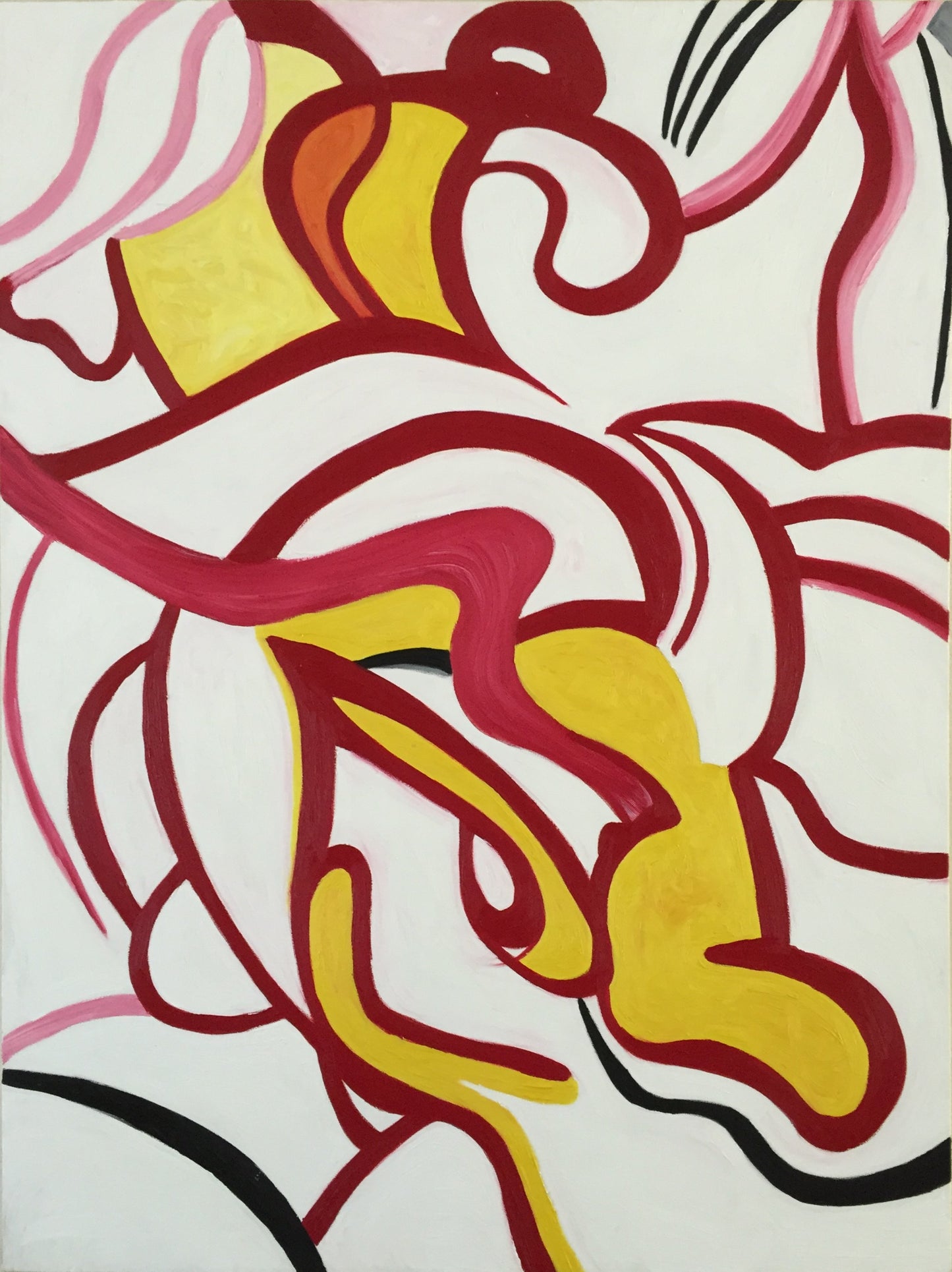 Yellow Abstract